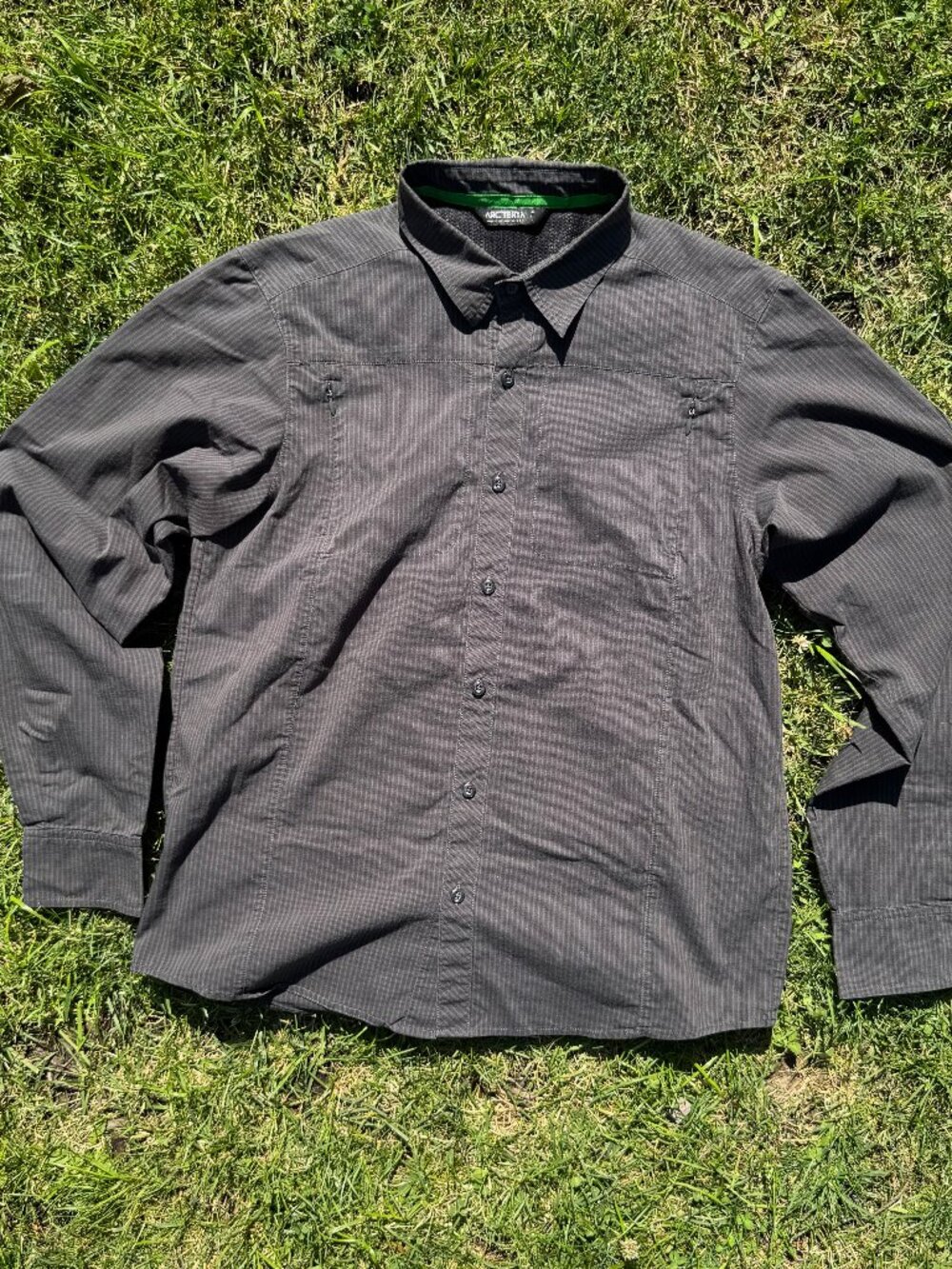 Arc'teryx - Ridgeline LS Shirt (Men's) - Carbon Grey